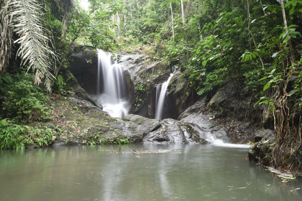 Double waterfall